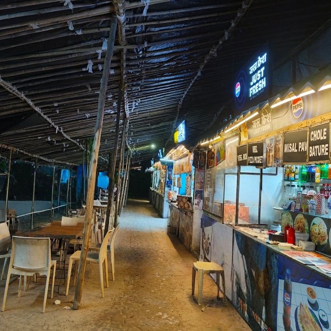 Upvan Lake Food Stalls